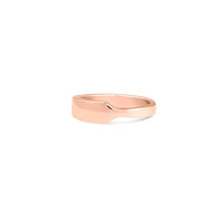 9ct Rose Gold Stacker Ring - Plain