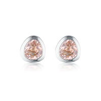 Celebration Stud Earrings - Blush Quartz