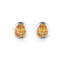 Celebration Stud Earrings - Citrine