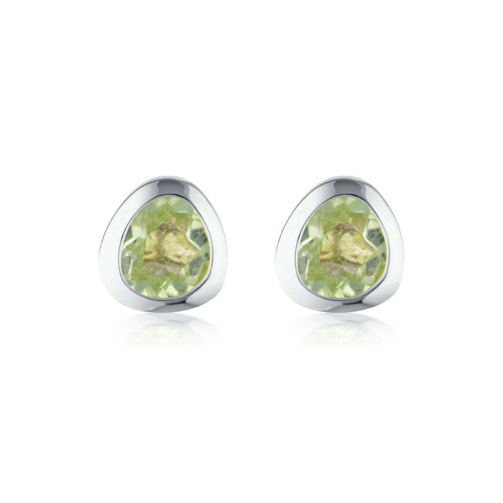 Celebration Stud Earrings - Peridot