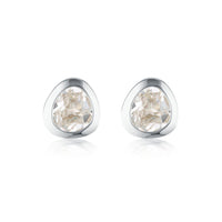 Celebration Stud Earrings - White Sapphire (Lab Created)