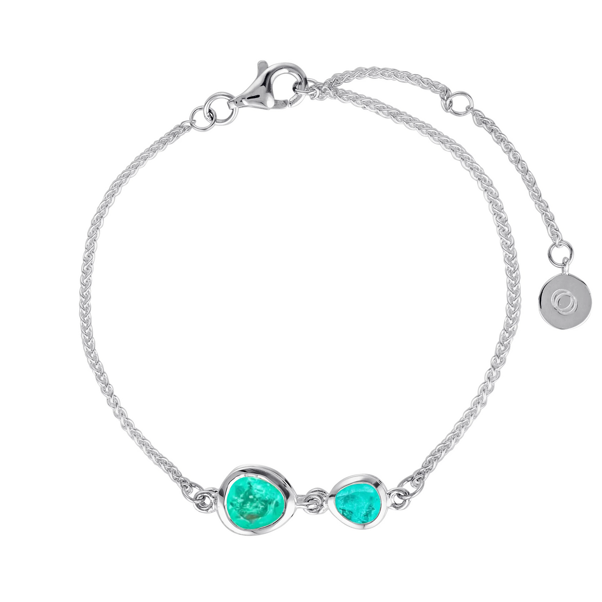 Duet Bracelet - Paraiba Nano Quartz