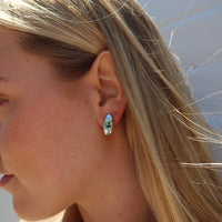 Elevate Gemstone Earrings | Green Amethyst - LUbyKate