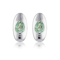 Elevate Gemstone Earrings | Green Amethyst - LUbyKate