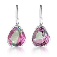 Everyday Gemstone Earrings - Watermelon Corundum