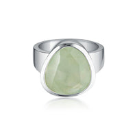 Evolution Ring Prehnite - Sterling Silver