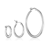 Foundation Hoop Earrings - Small