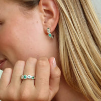 Gempower 5 Earrings - Limited Edition - Green Shades