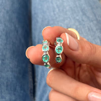 Gempower 5 Earrings - Limited Edition - Paraiba Nano Quartz