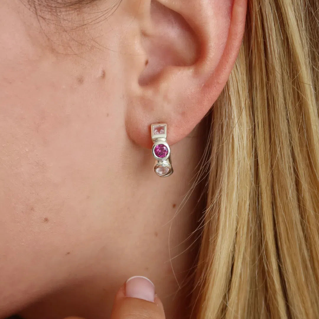 Gempower 5 Earrings - Limited Edition - Pink Shades