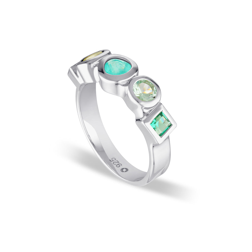 Gempower 5 Ring - Limited Edition -Green Shades