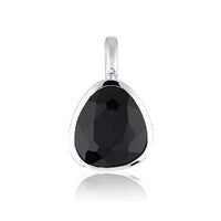 Gemstone Adornment - Tri-Cut - Black Agate