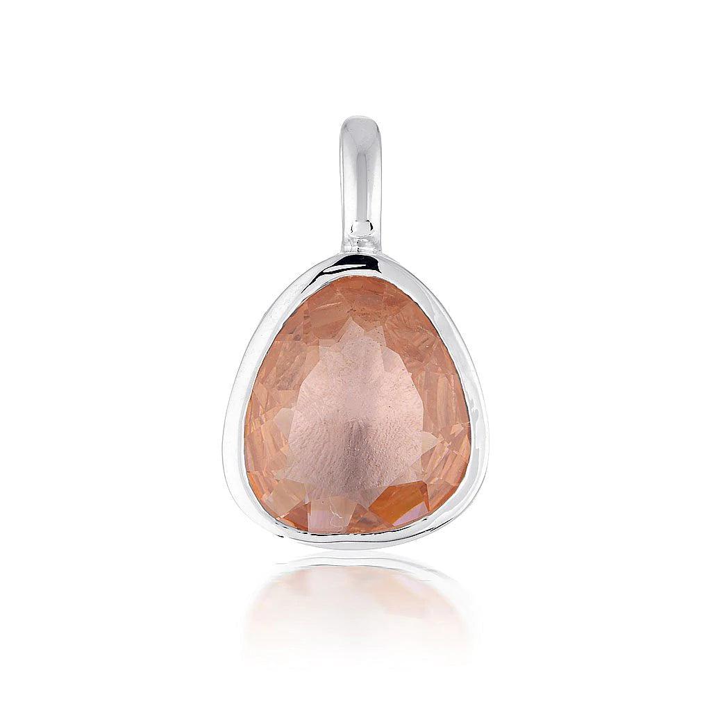 Gemstone Adornment - Tri-Cut - Blush Quartz