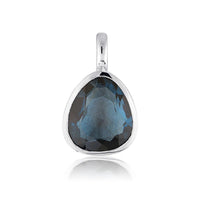 Gemstone Adornment - Tri-Cut - London Blue Topaz