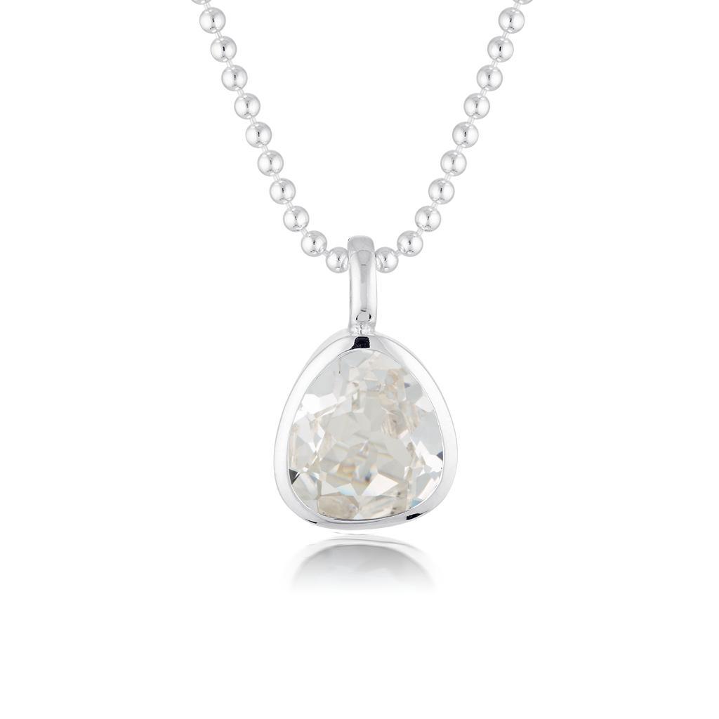 Gemstone Adornment - Tri-Cut - White Sapphire