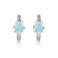 Huggies Earrings - Larimar