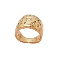 Lava Ring - Yellow Gold | UbyKate