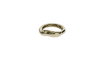 Living Ring Gold - Brushed or Highly Polished gold