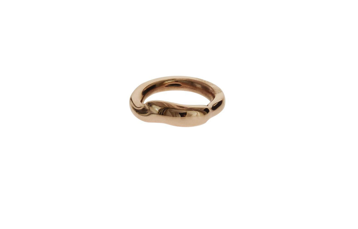 Living Ring Gold - Brushed or Highly Polished gold