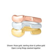 Open Living Ring - Rose Gold