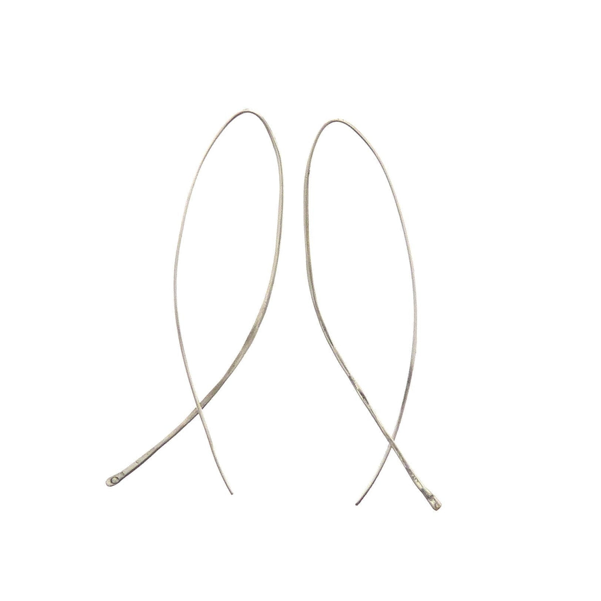Silver Wishbone FEATURE Earrings