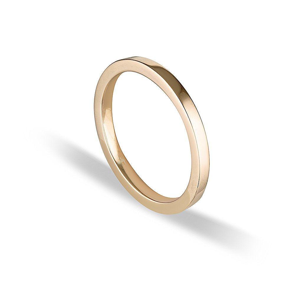 U Promise - Wedding Band - Classic Gold