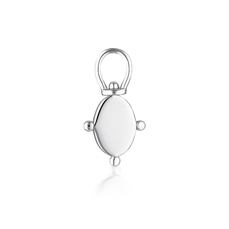 U-Swivel Silver - Oval Shield