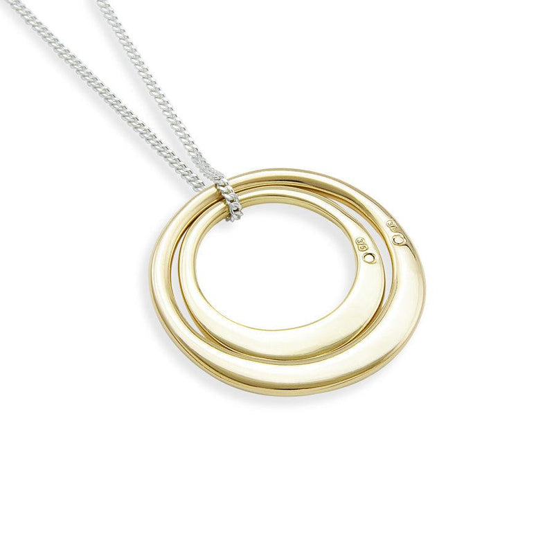 Ubercircle Medium Gold Inside Large Gold