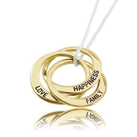 Ubercircles Russian Medium 9ct Gold