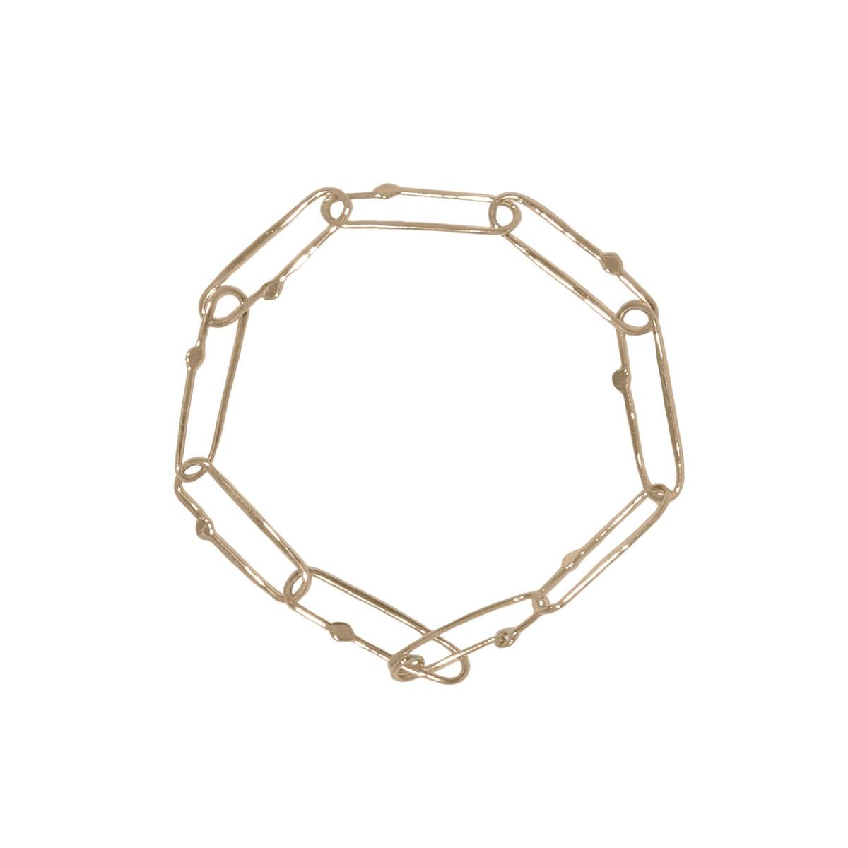 Fine Gold U Chain - Bracelet