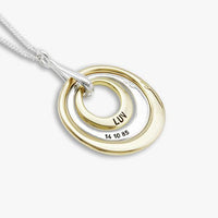 Large Gold, Medium Silver And Small Gold Ubercircles