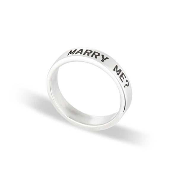 Love Band Ring - Sterling Silver