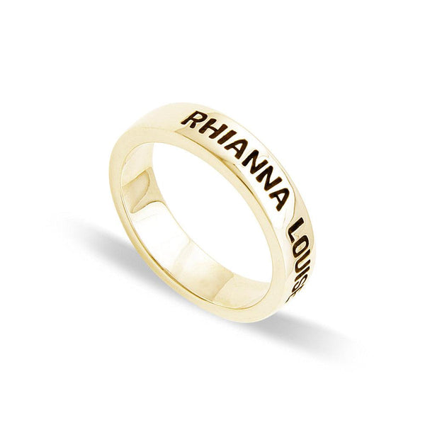 Love Band Ring - Yellow Gold