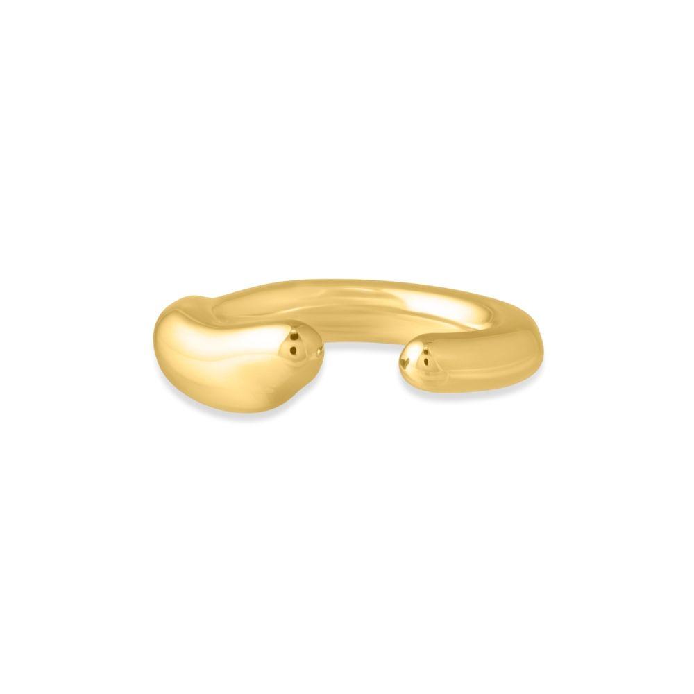 Open Living Ring - Yellow Gold