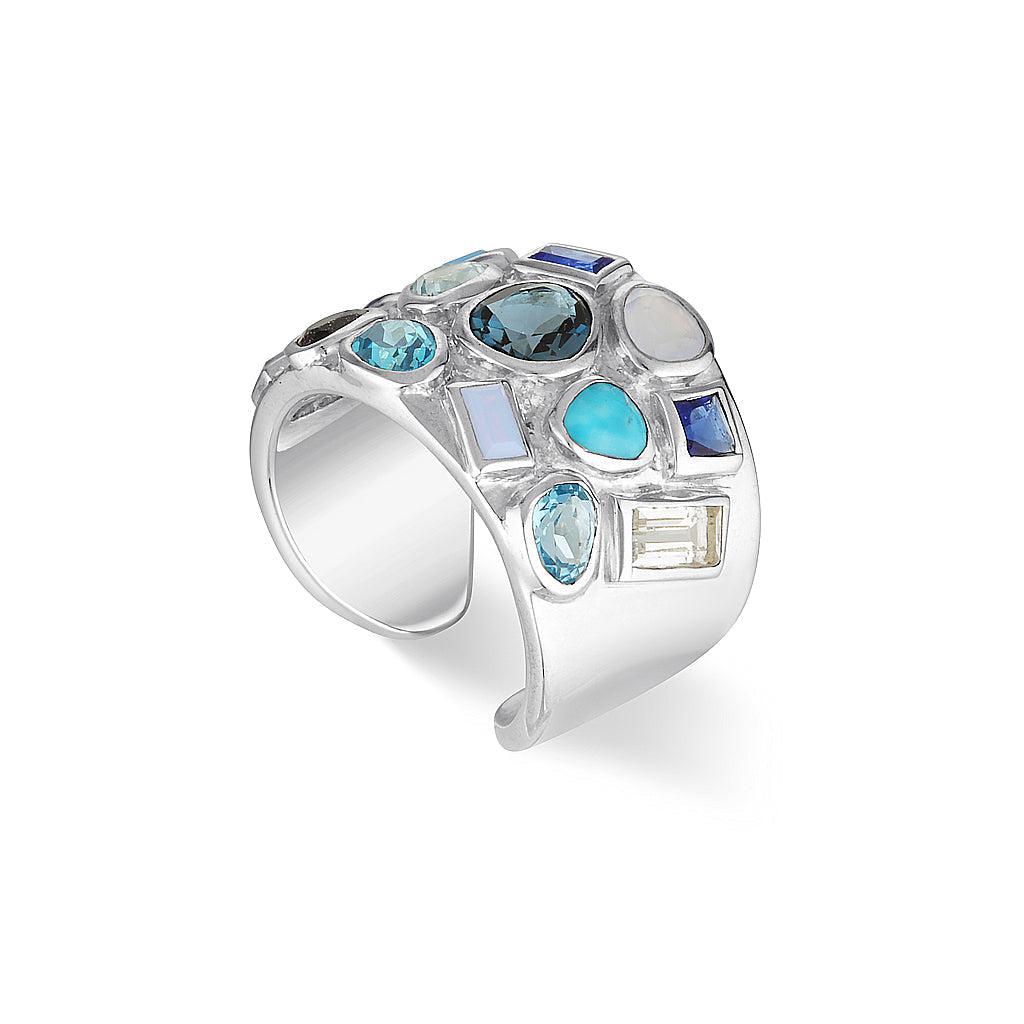 The Celebration Gemstone Ring - Blues