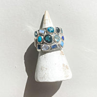 The Celebration Gemstone Ring - Blues