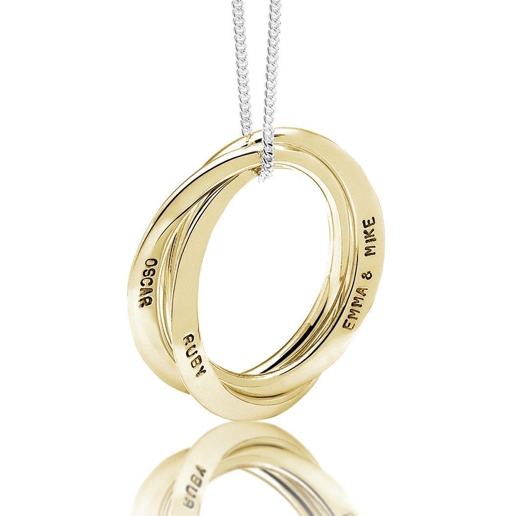 Uberovals Russian Large 9ct Gold